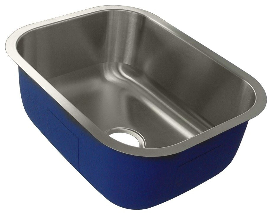 Transolid Meridian 23 1/8"x17 7/8"x9" Single Undermount SS Kitchen Sink