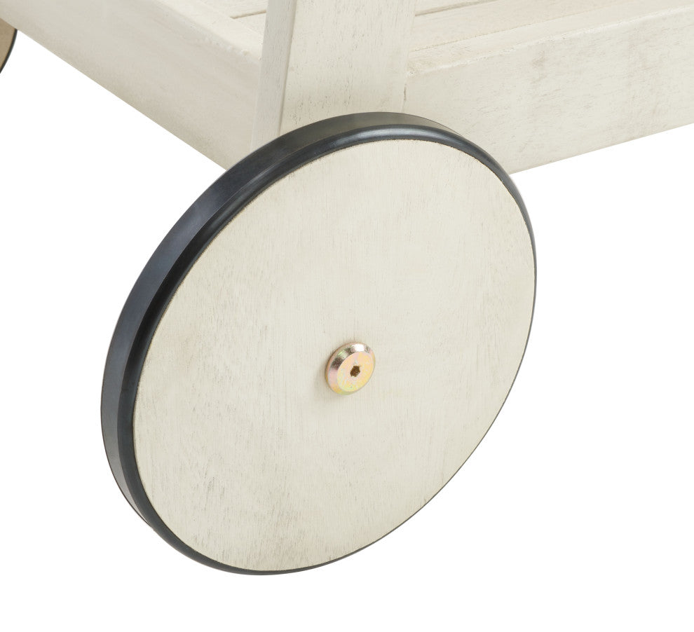 Safavieh Renzo Bar Cart, White