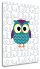 "Owl III" By Tamara Robinson, Giclee Print on Gallery Wrap Canvas, Ready to Hang