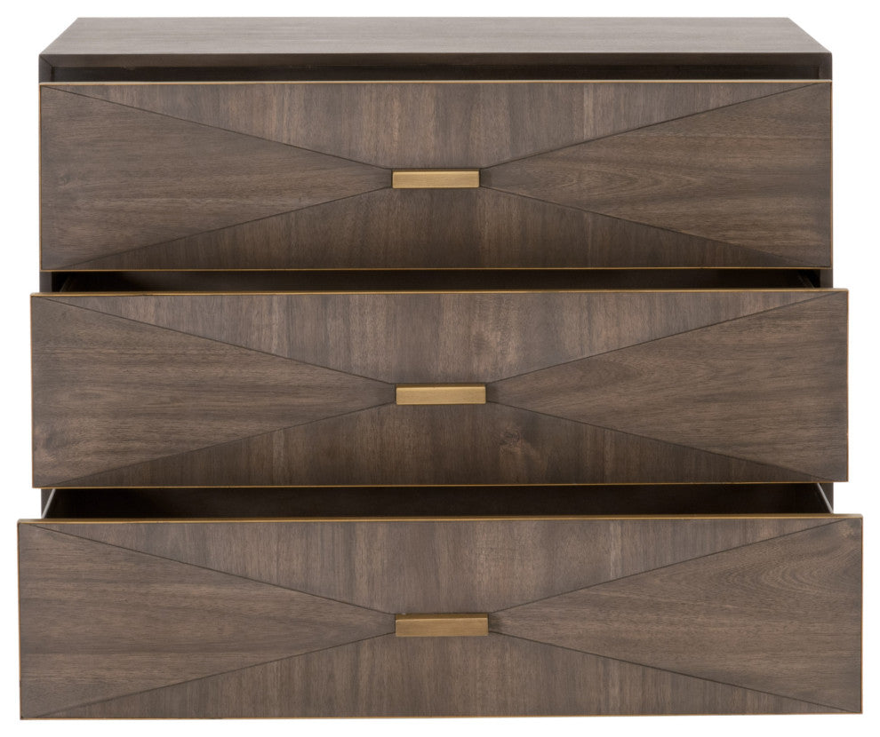 Wynn 3-Drawer Nightstand