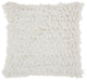 Mina Victory DL058 Throw Pillow, White, 20" x 20"