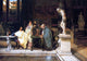 Sir Lawrence Alma-Tadema A Roman Art Lover, 18"x27" Gallery Wrapped Canvas