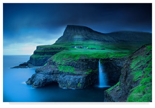 Trevor Cole 'Gasadalur Coastal' Canvas Art, 24"x16"