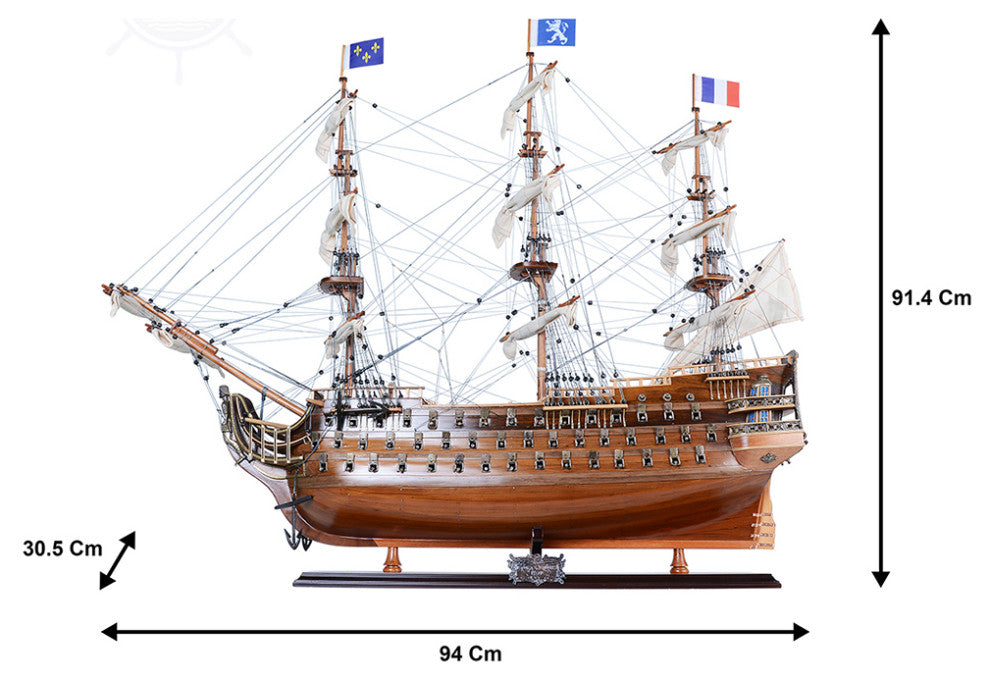 Royal Louis E.E. Museum-quality Fully Assembled Wooden Model Ship