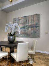 "Marshy Reflection" Painting Print on Wrapped Canvas, 36"x24"