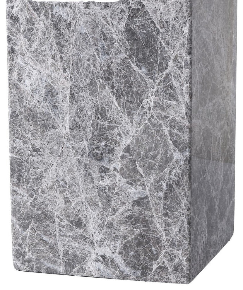 Safavieh Couture Poloma Square Marble Table Lamp