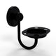 Prestige Skyline Toothbrush and Tumbler Holder, Matte Black