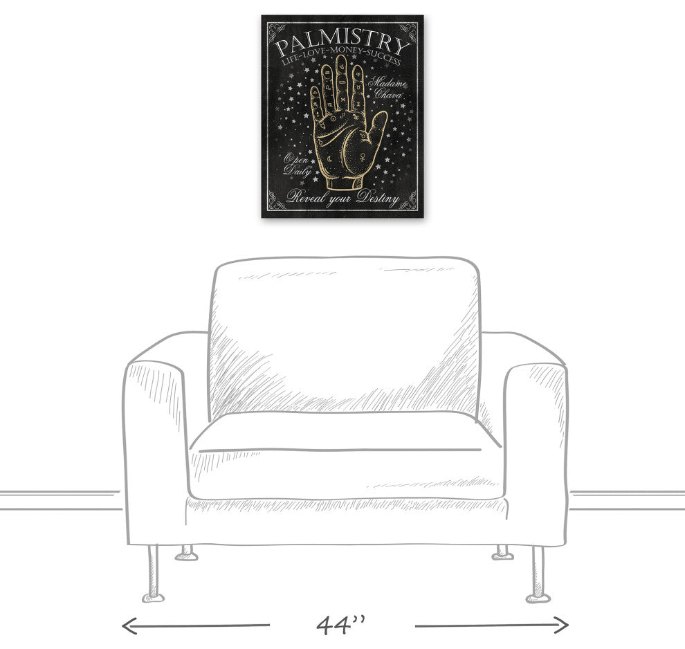 Palmistry Sign 8 16"x20" Canvas Wall Art