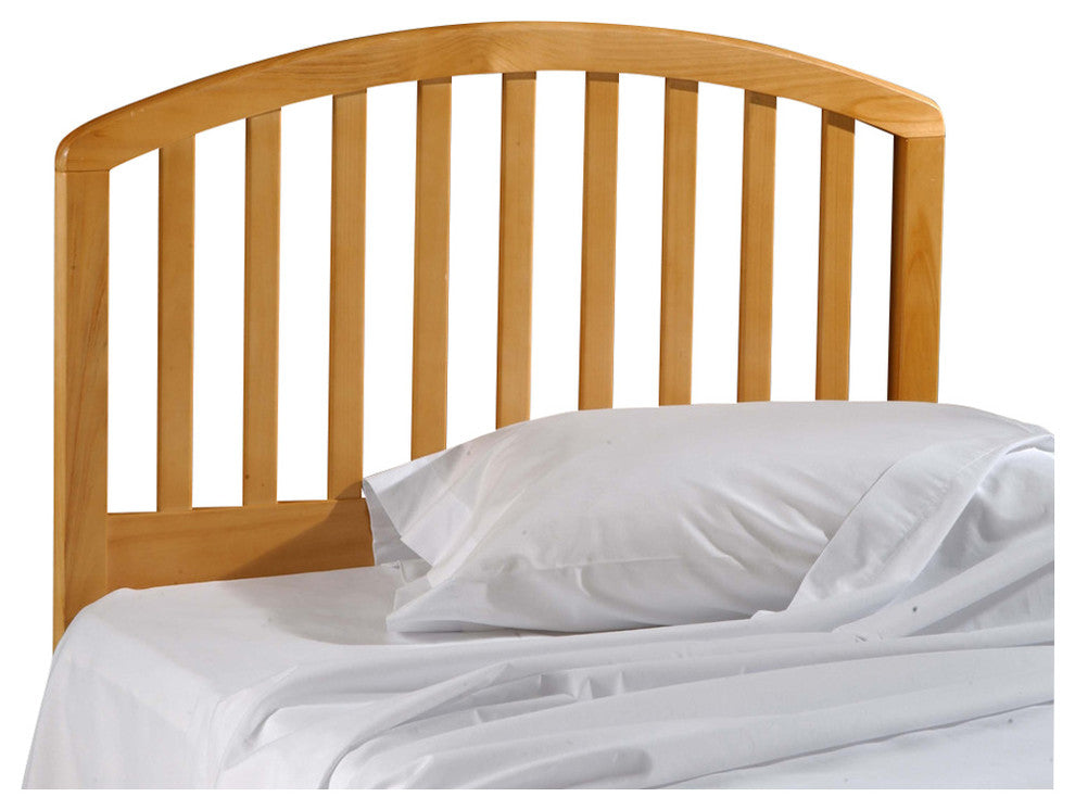 Carolina Headboard, Rails Not Included, Country Pine, Twin