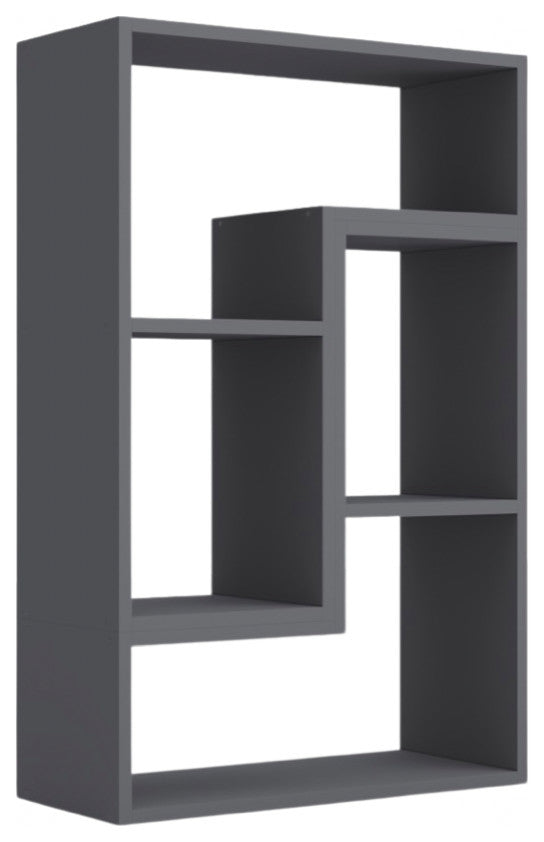 ANALI Modular Bookcase, Grey