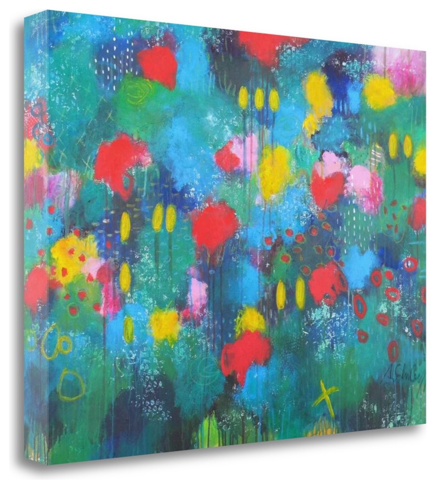 "Hide And Seek" By Anna Schueler, Giclee Print on Gallery Wrap Canvas