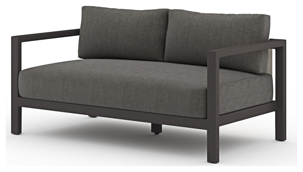 Sonoma Outdoor Sofa-60"-Bronze/Charcoal