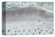 Aerial Beach Photo 12x18 Canvas Wall Art