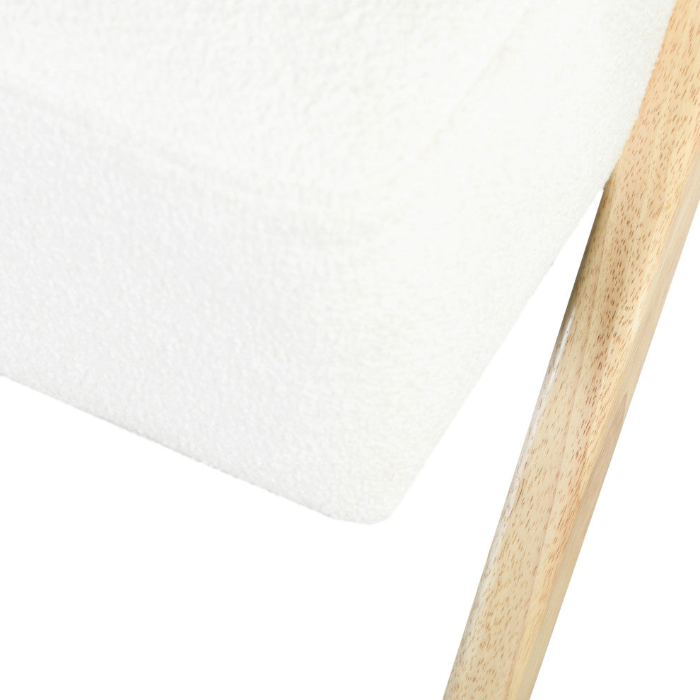 GDF Studio Cody Modern Design Accent Chair, White