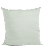 Baby Blue Solid Shiny Velvet Luxury Throw Pillow, Double sided 20"x30" Queen