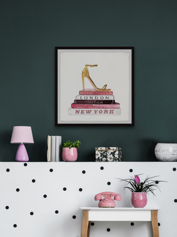 "Passion" Framed Painting Print, 24x24