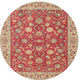 Ahgly Company Indoor Round Traditional Area Rugs, 4' Round