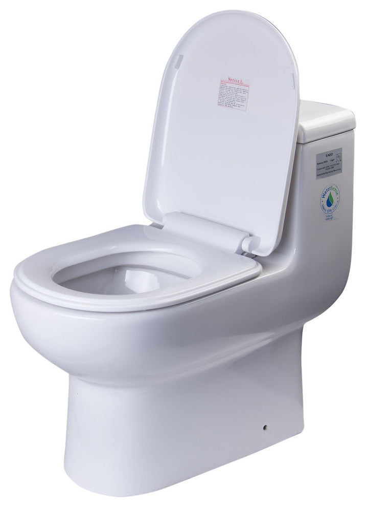 Dual Flush One Piece Eco-Friendly High Efficiency Low Flush Ceramic Toilet