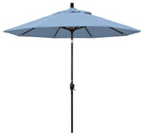Aluminum Outdoor Umbrella, Air Blue