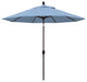 Aluminum Outdoor Umbrella, Air Blue