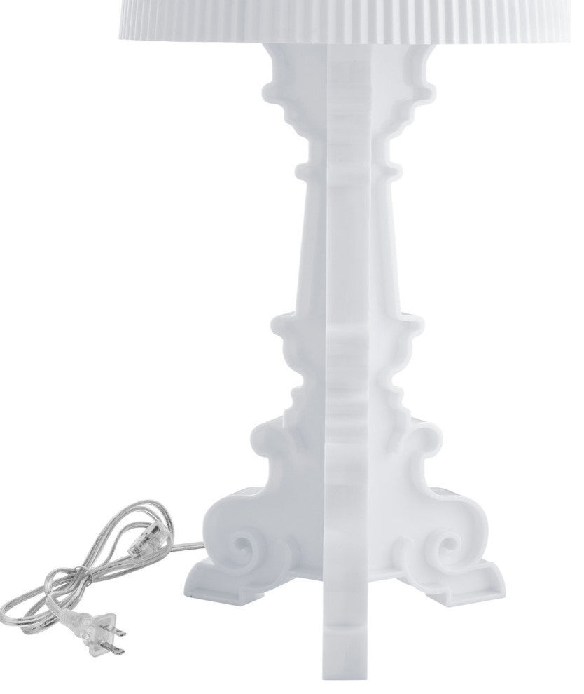 Modern Contemporary Living Room Table Lamp White White