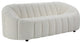 Lv00229 Sofa, White Teddy Sherpa Osmash