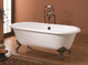 Cheviot Products Regal Cast Iron Bathtub With Faucet Holes