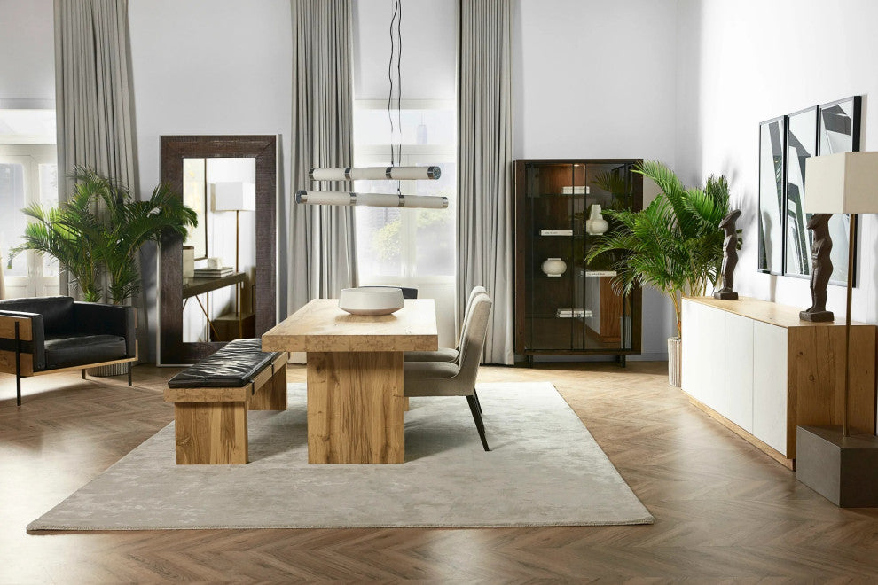Sonder Living Classic Emelia Dining Table | Natural Oak