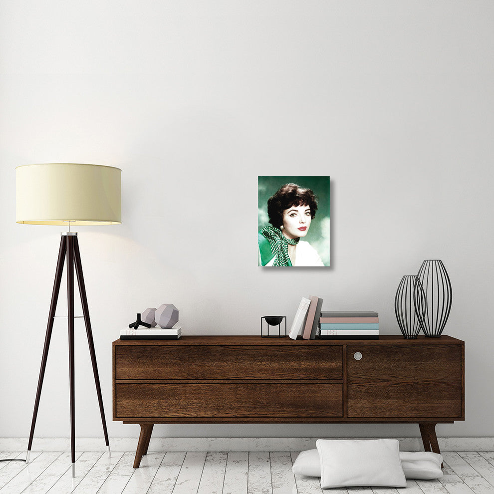 "Joan Collins" Stretched Canvas Giclee by Hollywood Photo Archive, 17"x22"