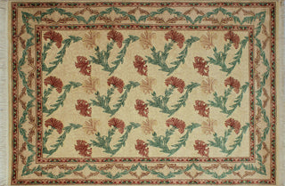 Pak-Persian Carnation Beige Rug, 6'2x8'11