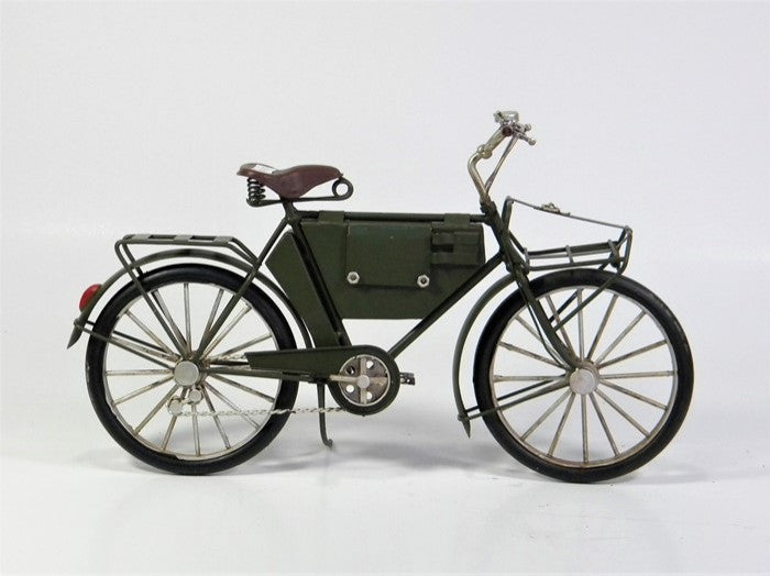Decorative Metal Model Bicycle in Black