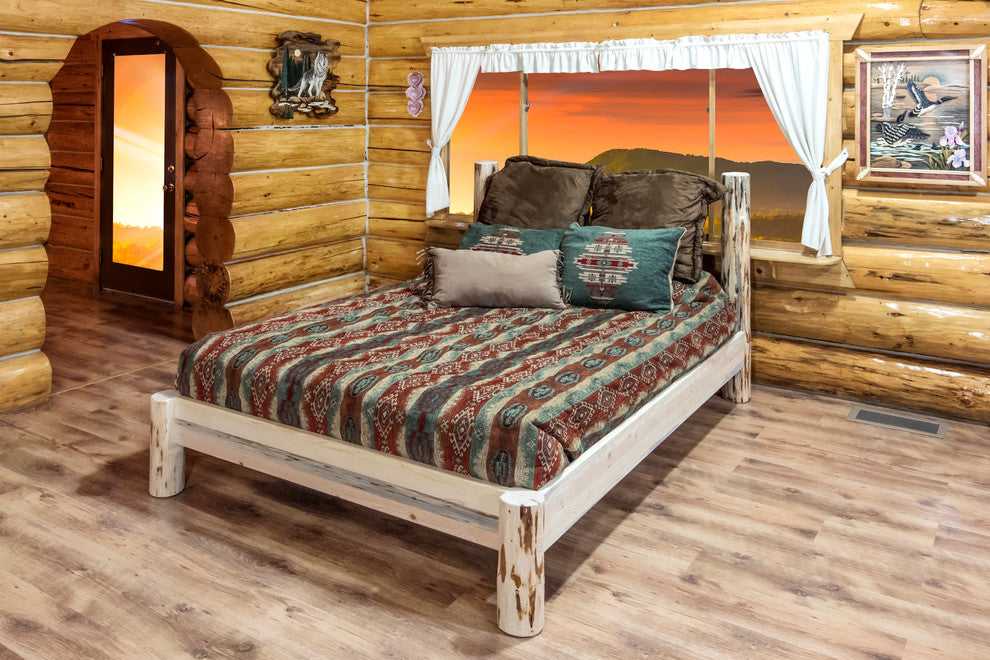 Montana Collection California King Platform Bed, Ready to Finish