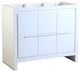 Fresca Allier 40" White Modern Bathroom Cabinet