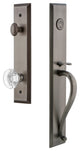 Fifth Avenue 1-Piece Dummy Handleset, S Grip and Bordeaux Knob, 849318