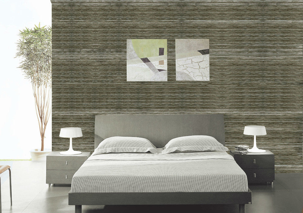 Legion Furniture Textured Wall Paper, Gray, 36"x18'