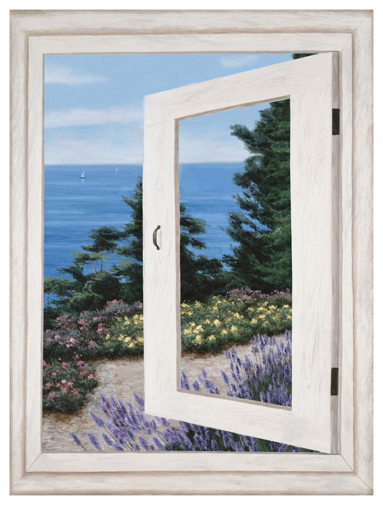 "Bay Window Vista II" Digital Paper Print by Diane Romanello, 32"x42"