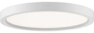 Outskirts LED Flush Mount, White Lustre
