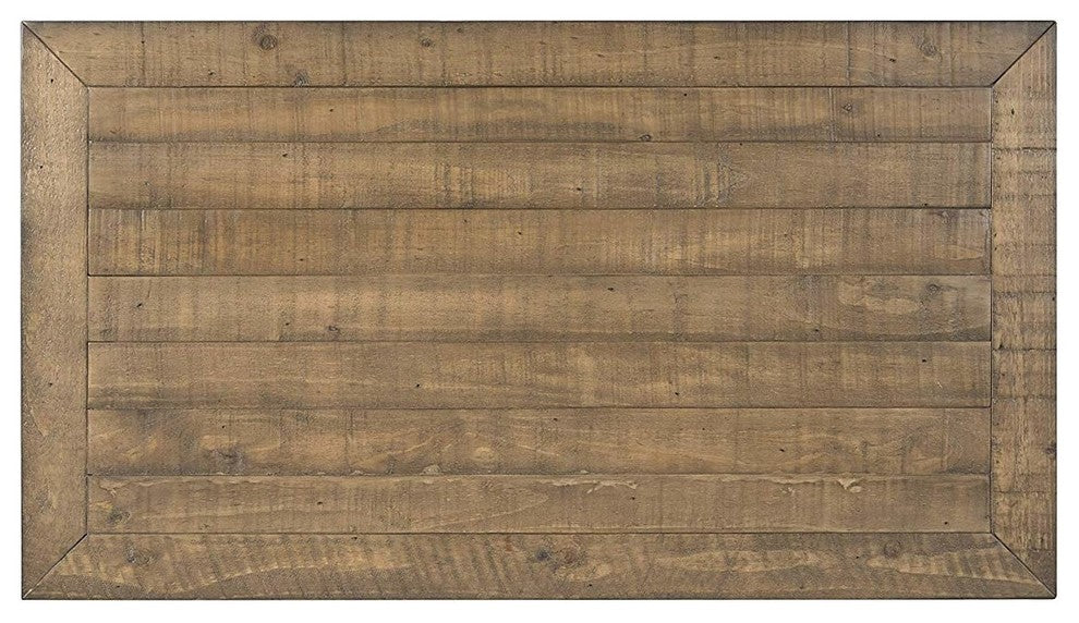 Monterey Solid Wood Coffee Table, Reclaimed Natural