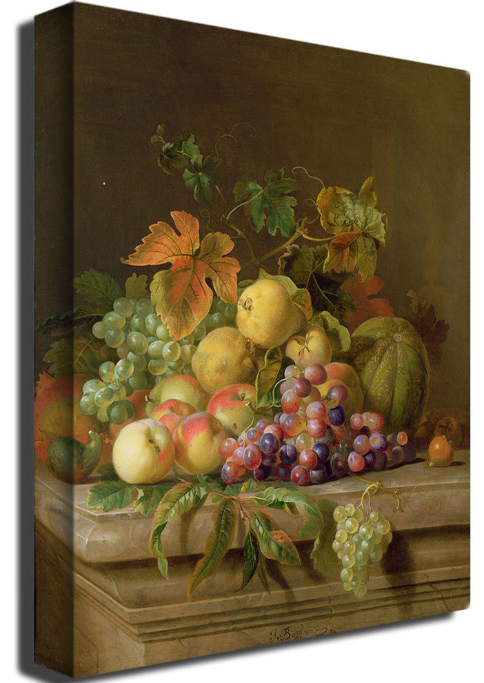 'A Fruit Still Life' Canvas Art by Jacob Bogdany