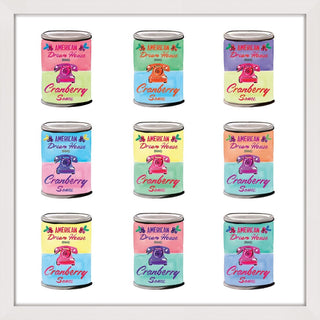 "Cranberry Sauce" Framed Print by Molly Rosner