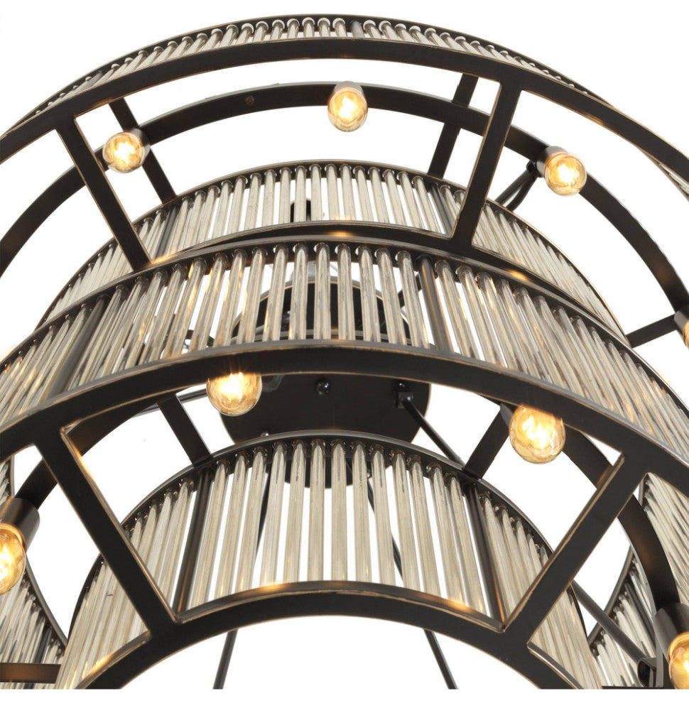 Glass Chandelier | Eichholtz Bernardi