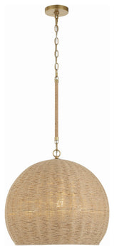 Jace 3-Light Pendant, Soft Gold