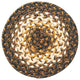 Homespice Decor Kilimanjaro Jute Braided Trivet 8" (Round)