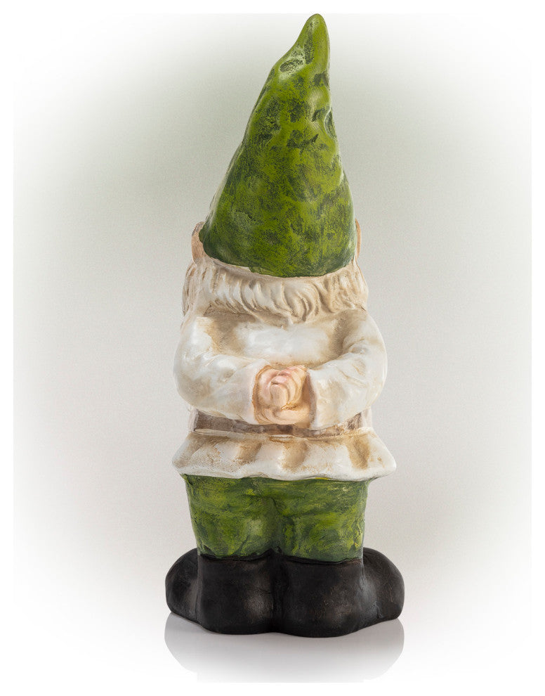 Bashful Gnome Statue