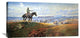 "C. M. Russell And His Friends" Artwork, 36" x 18"
