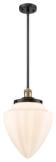 INNOVATIONS 201S-BAB-G661-12-LED 1-Light Mini Pendant Black Antique Brass