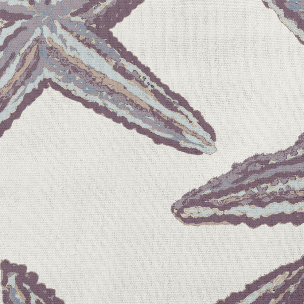 14x20" Starfish Constellation Nautical Decorative Indoor Pillow, Dusty Purple