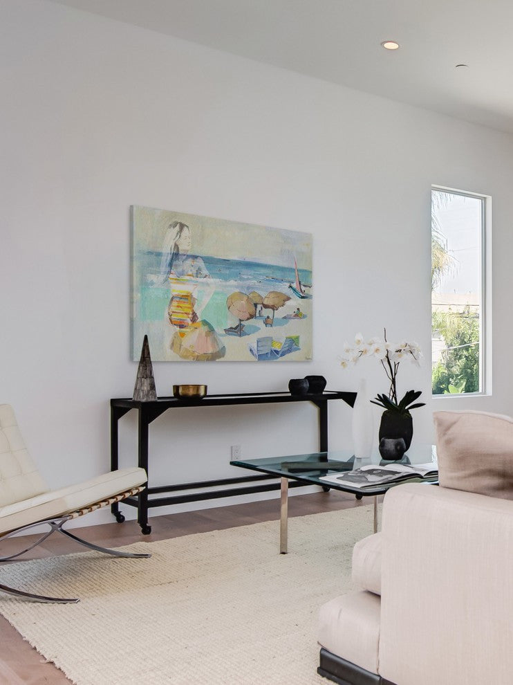 "Summer Days Remembered" Painting Print on Wrapped Canvas, 36"x24"