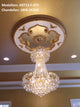 Artistry Lighting, Round 51" Antique Gold Ceiling Medallion (ART13-F-096)