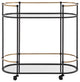 Uttermost Pascal Brass Drink Table